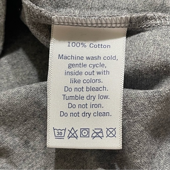 Clare V. Classic Tee Oui Grey Melange - Picture 9 of 15